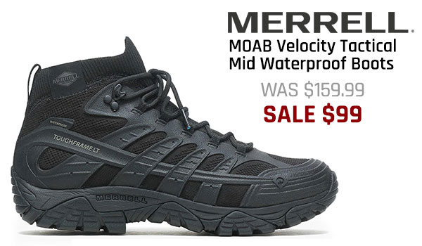 Merrell Tactical Moab Velocity  Only $99