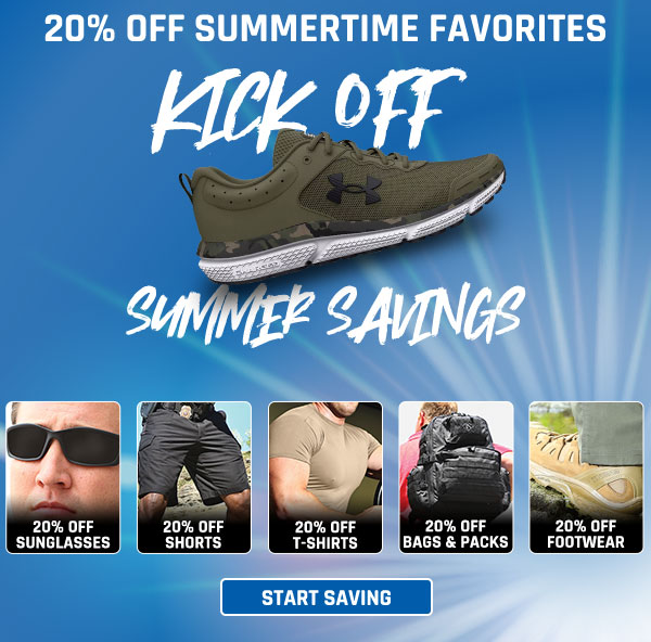 20% OFF Summertime Favorites