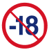 Interdit aux moins de 18 ans