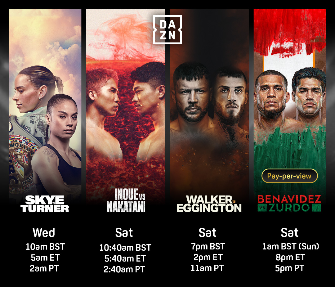 Benavidez vs Zurdo Fight Week Schedule