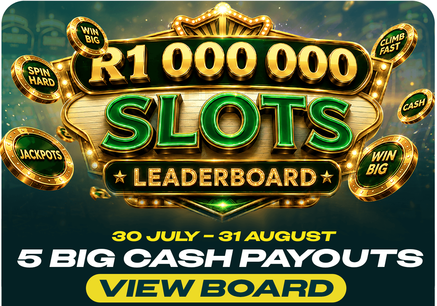 1 Million Slots Leaderboard