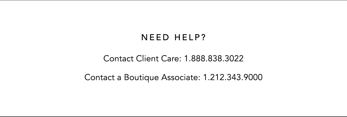 Need Help? Contact our client concierge