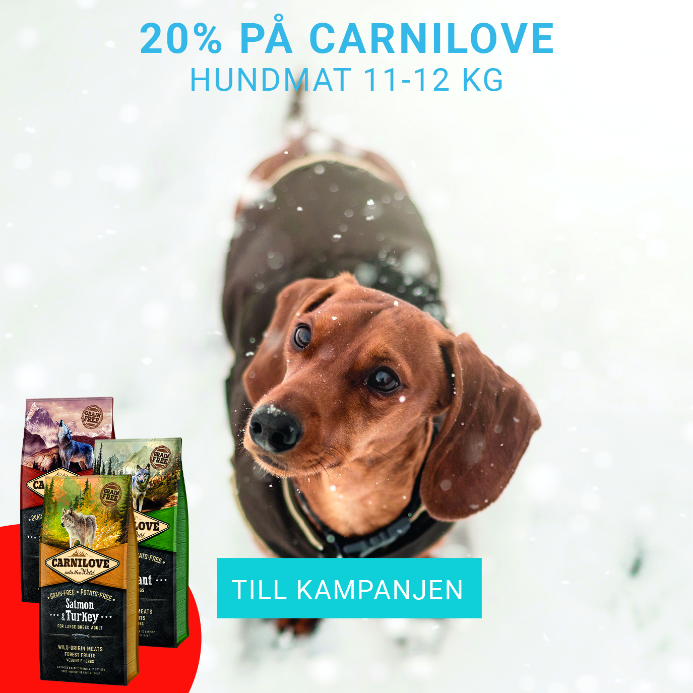 20% på Carnilove Hundmat 11-12 kg