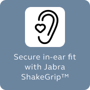 Secure in.ear fit