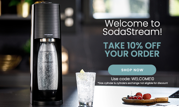 Welcome to SodaStream! Take 10% off your first order