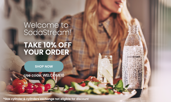 Welcome to SodaStream! Take 10% off your first order