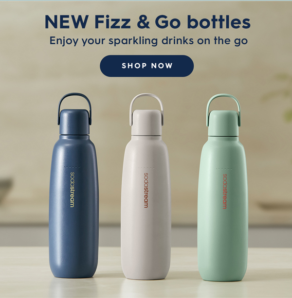 SodaStream Fizz & Go COOL bottle is perfect for enjoying your favorite fizzy beverages at home or on the go.