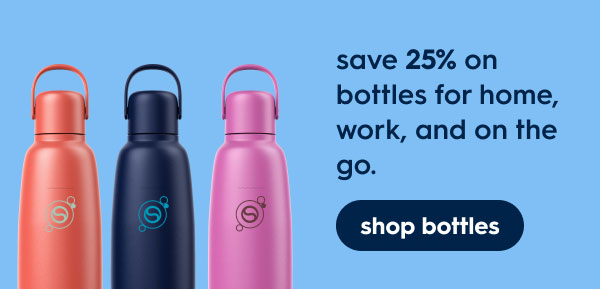 25% OFF* Bottles