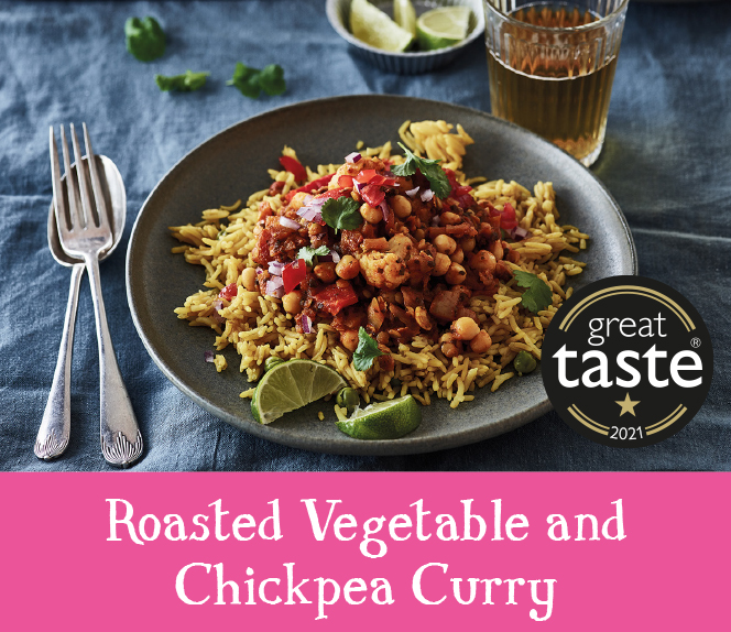 Roasted Vegetable and Chickpea Curry