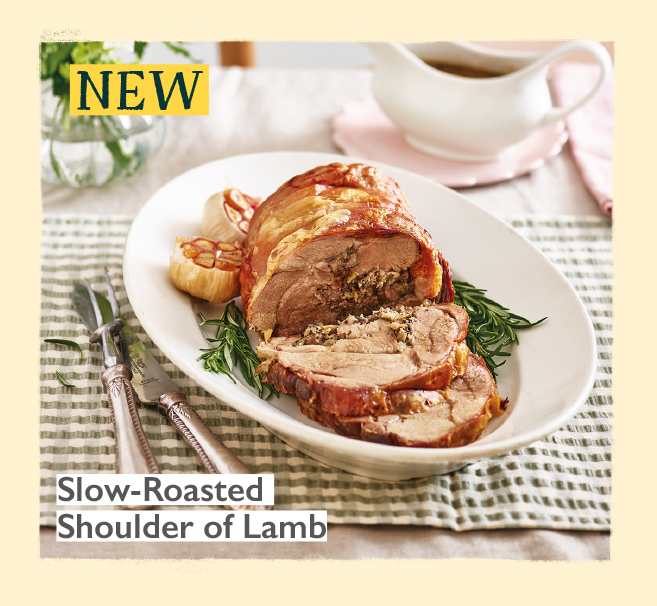 Slow-Roasted Should of Lamb 