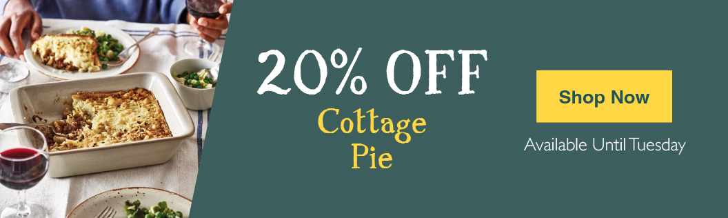 20% Off Cottage Pie