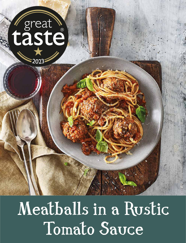 Meatballs in a Rustic Tomato Sauce